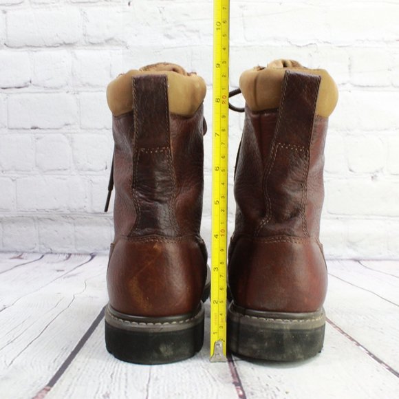 LL BEAN Kangaroo Goretex Vibram Leather Boots 7 M - Picture 8 of 9